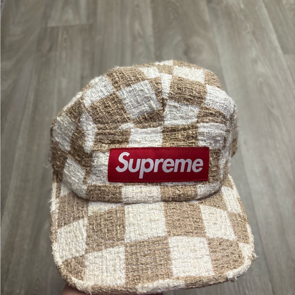 Supreme Checkered Cap